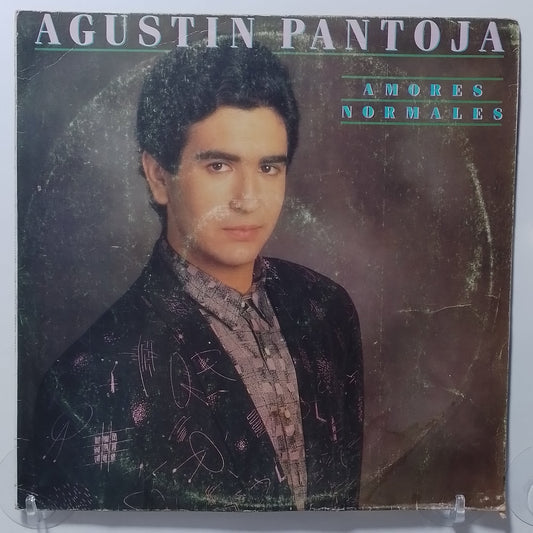 lp Agustin Pantoja Amores Normales made peru 1986 latin pop