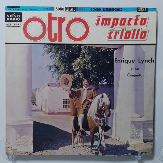 lp Enrique Lynch y su Conjunto Otro Impacto Criollo made peru 1970 valses criollo folk