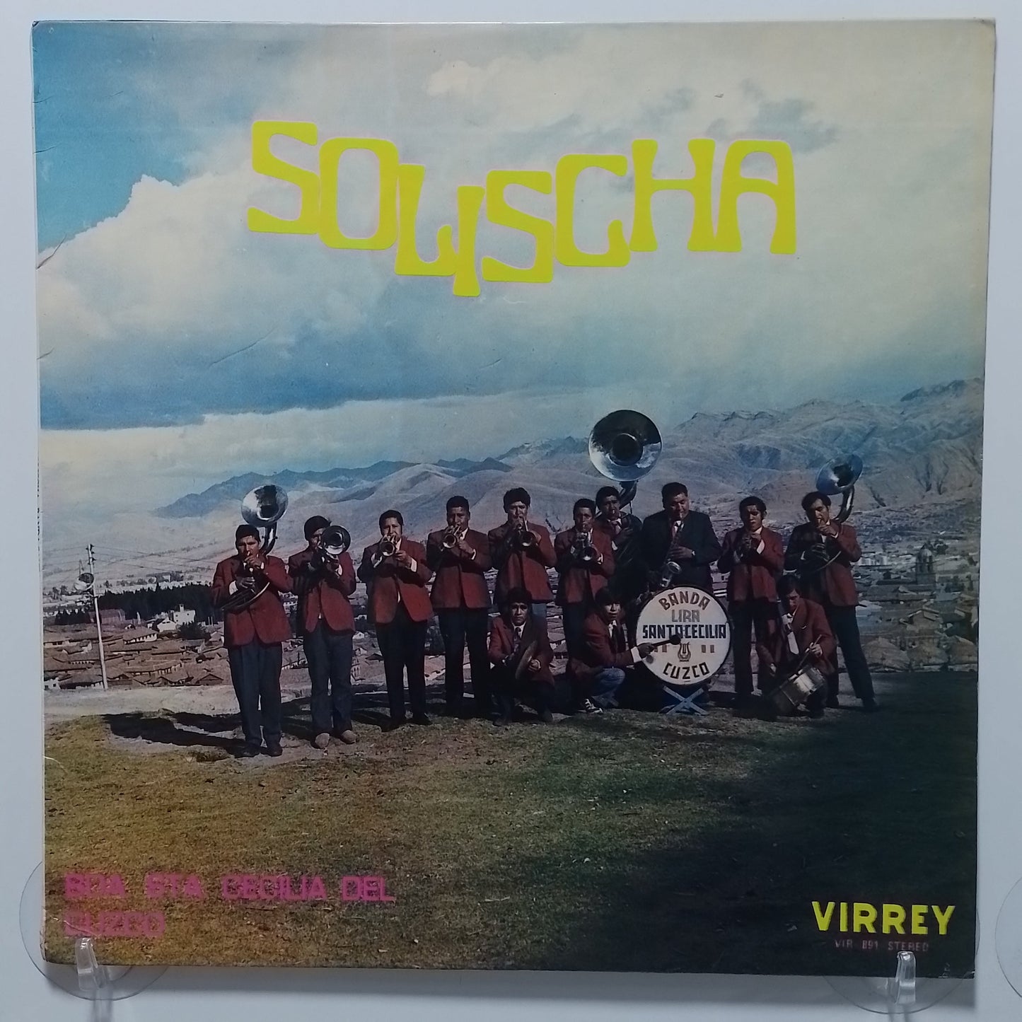 lp Banda Santa Cecilia Del Cuzco Solischa made peru 1987 andean folk