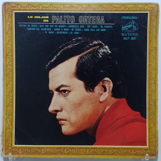 lp Palito Ortega Lo Mejor de Palito Ortega made peru 1971 promocional latin rock