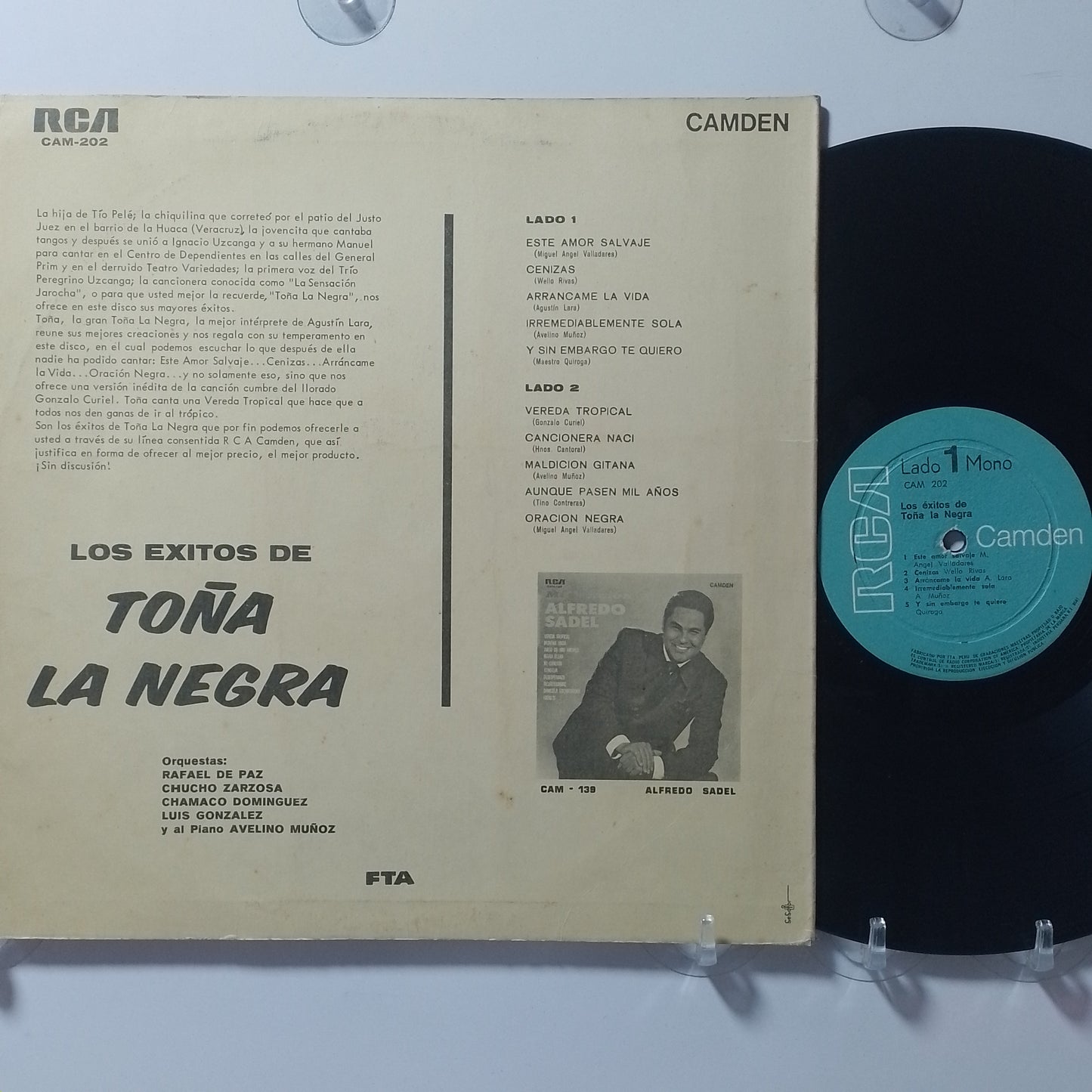lp Toña La Negra Los Exitos De Toña La Negra made peru 1966 latin bolero