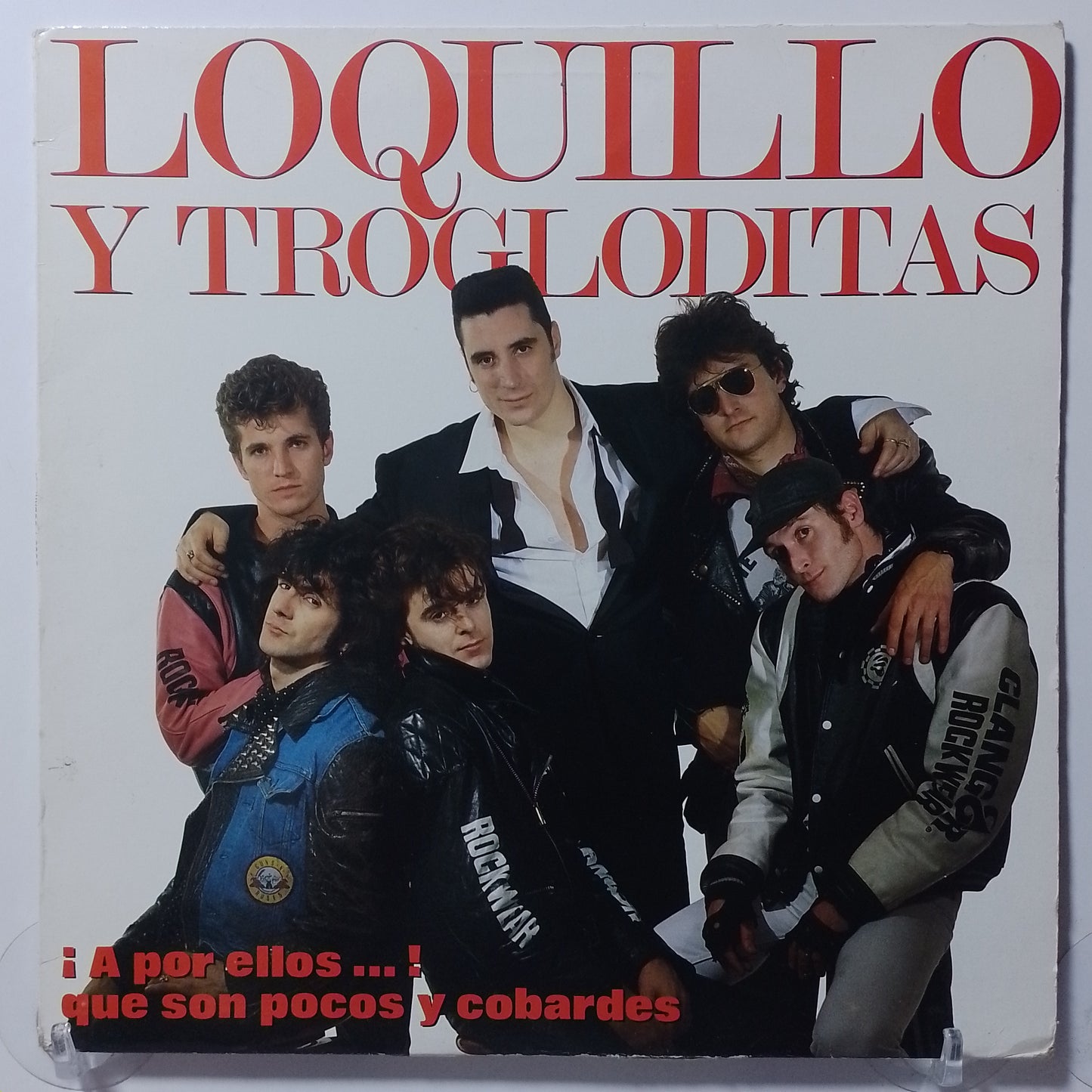 x2 lp Loquillo Y Los Trogloditas A Por Ellos Que Son Pocos Y Cobardes made españa 1989 con insert latin rock