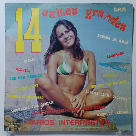 lp 14 Exitos Grandes Grupo Rosado Los Titanic's Los Yabar Junior varios made peru 1975 latin cumbia