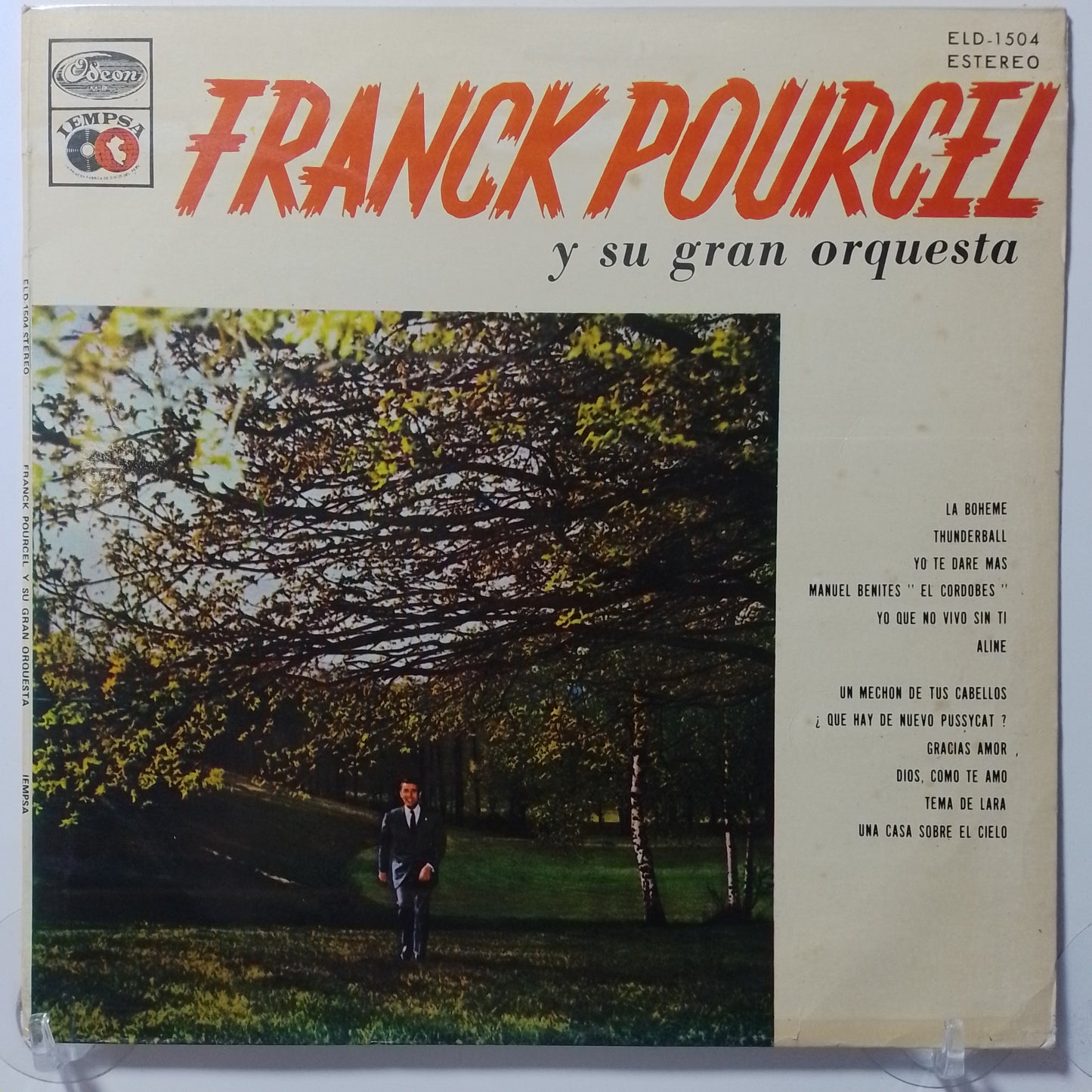 lp Franck Pourcel Y Su Gran Orquesta made peru 1965 instrumental