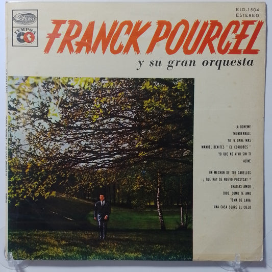 lp Franck Pourcel Y Su Gran Orquesta made peru 1965 instrumental