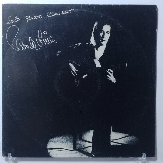 lp Paco de Lucia Solo Quiero Caminar made peru 1981 flamenco folk