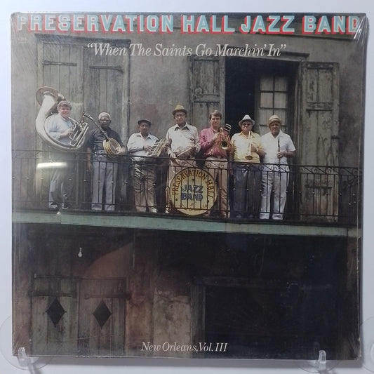 lp Preservation Hall Jazz Band When The Saints Go Marchin' In New Orleans Vol 3 made usa 1983 sellado jazz