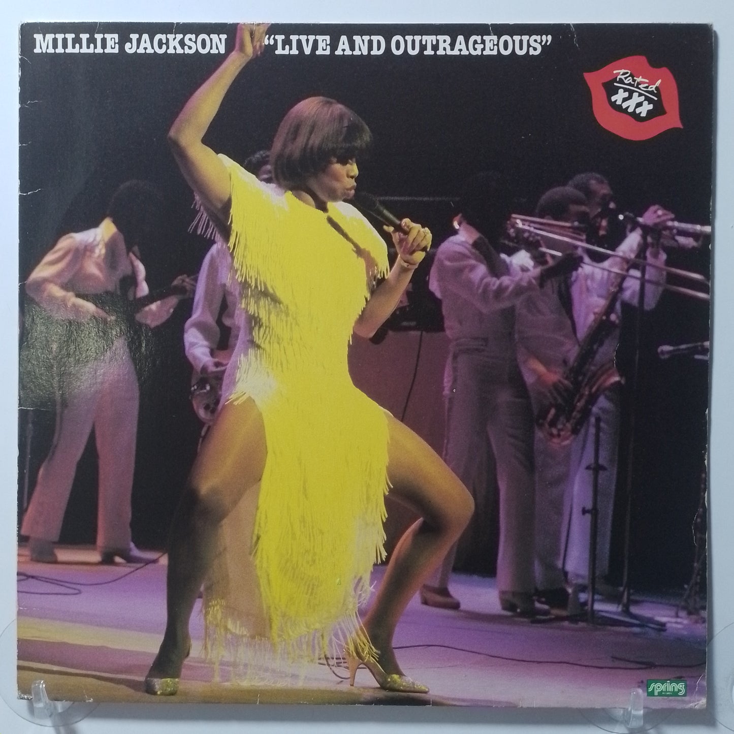 lp Millie Jackson Live And Outrageous made alemania 1982 soul funk