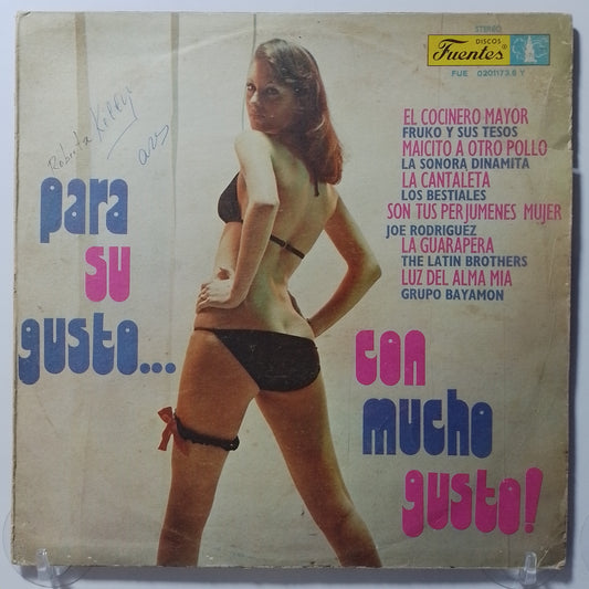lp Para Su Gusto Con Mucho Gusto! Fruko y sus Tesos The Latin Brothers Lisandro Meza varios made peru 1978 salsa cumbia