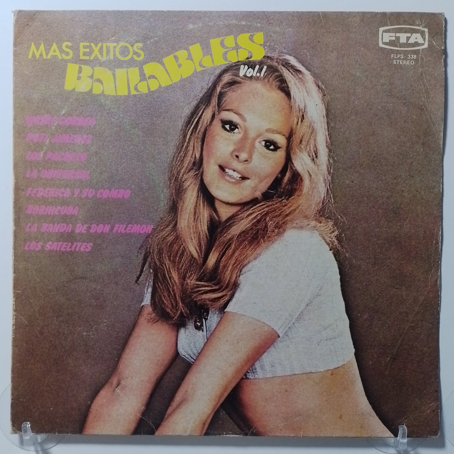 lp Mas Exitos Bailables Vol 1 Wayne Gorbea Federico Y Su Combo Latino Porfi Jimenez varios made peru 1980 promocional salsa cumbia