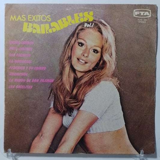 lp Mas Exitos Bailables Vol 1 Wayne Gorbea Federico Y Su Combo Latino Porfi Jimenez varios made peru 1980 promocional salsa cumbia