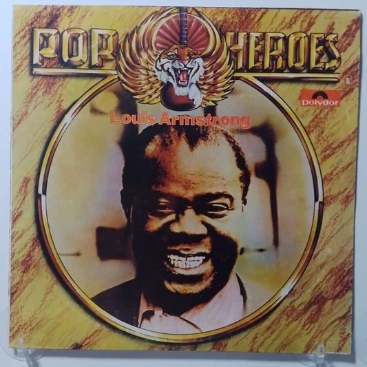lp Louis Armstrong Pop Heroes made peru 1981 jazz