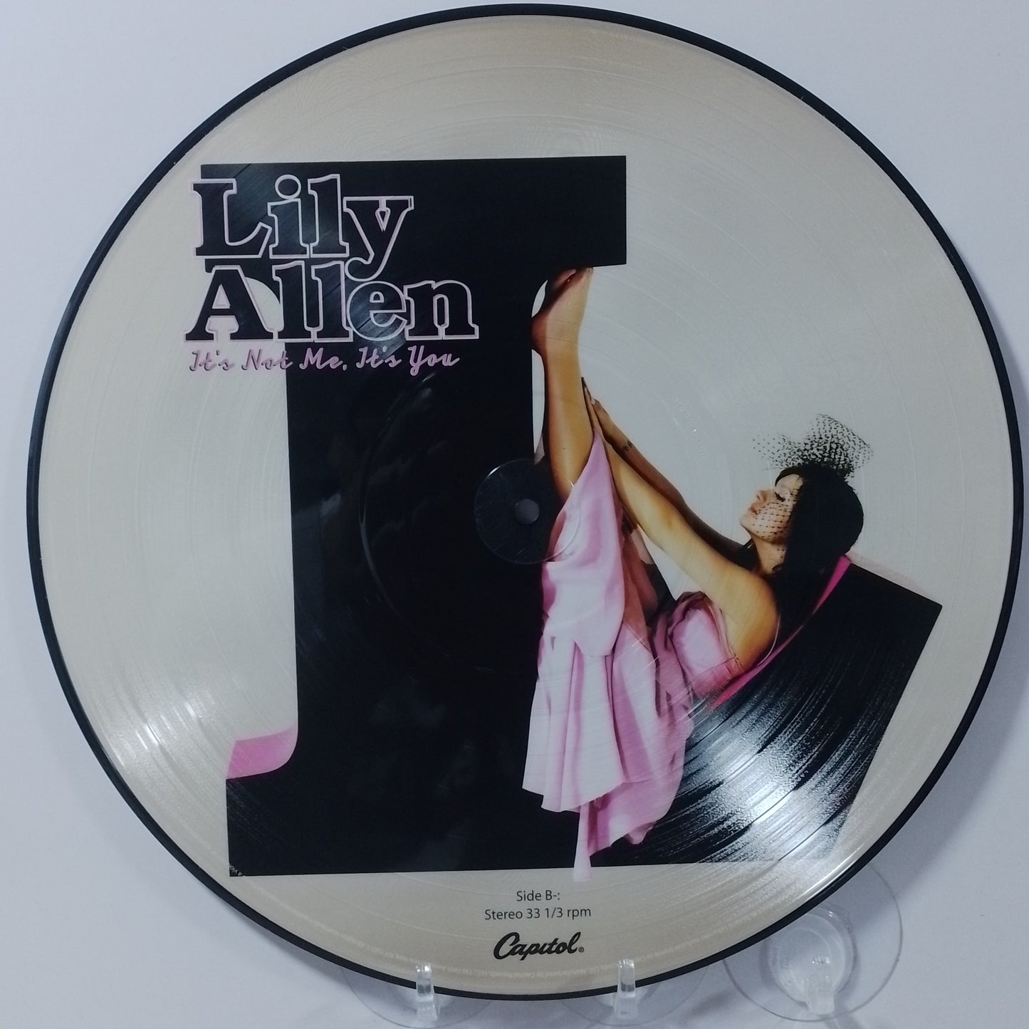 lp Lily Allen It's Not Me, It's You made usa 2009 picture disc Synth pop