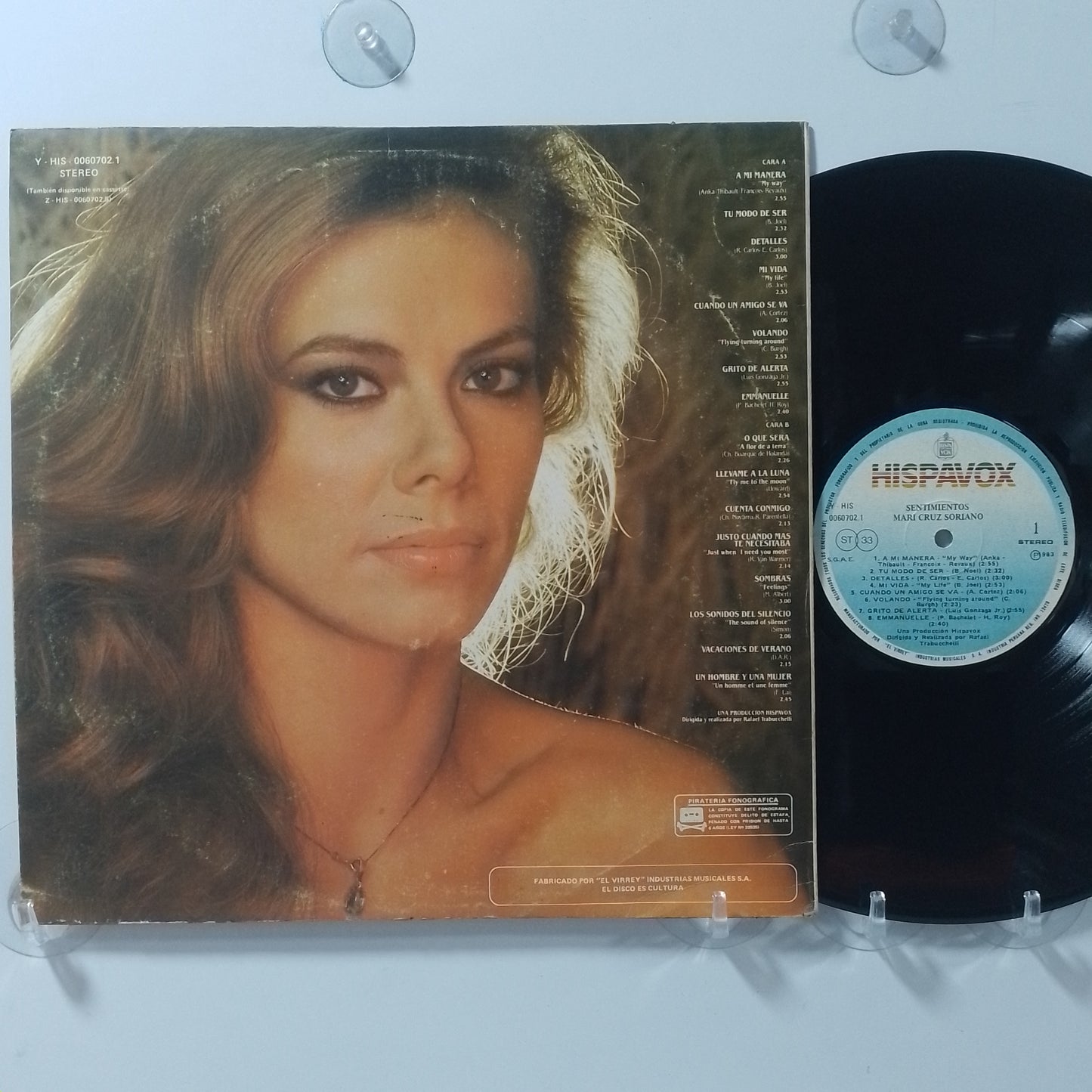 lp Mari Cruz Soriano Sentimientos made peru 1982 latin pop