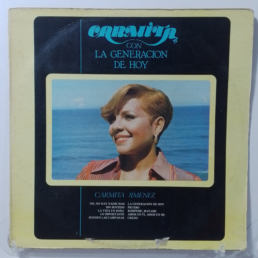 lp Carmita Jimenez Carmita con La Generacion de Hoy made peru 1978 latin pop