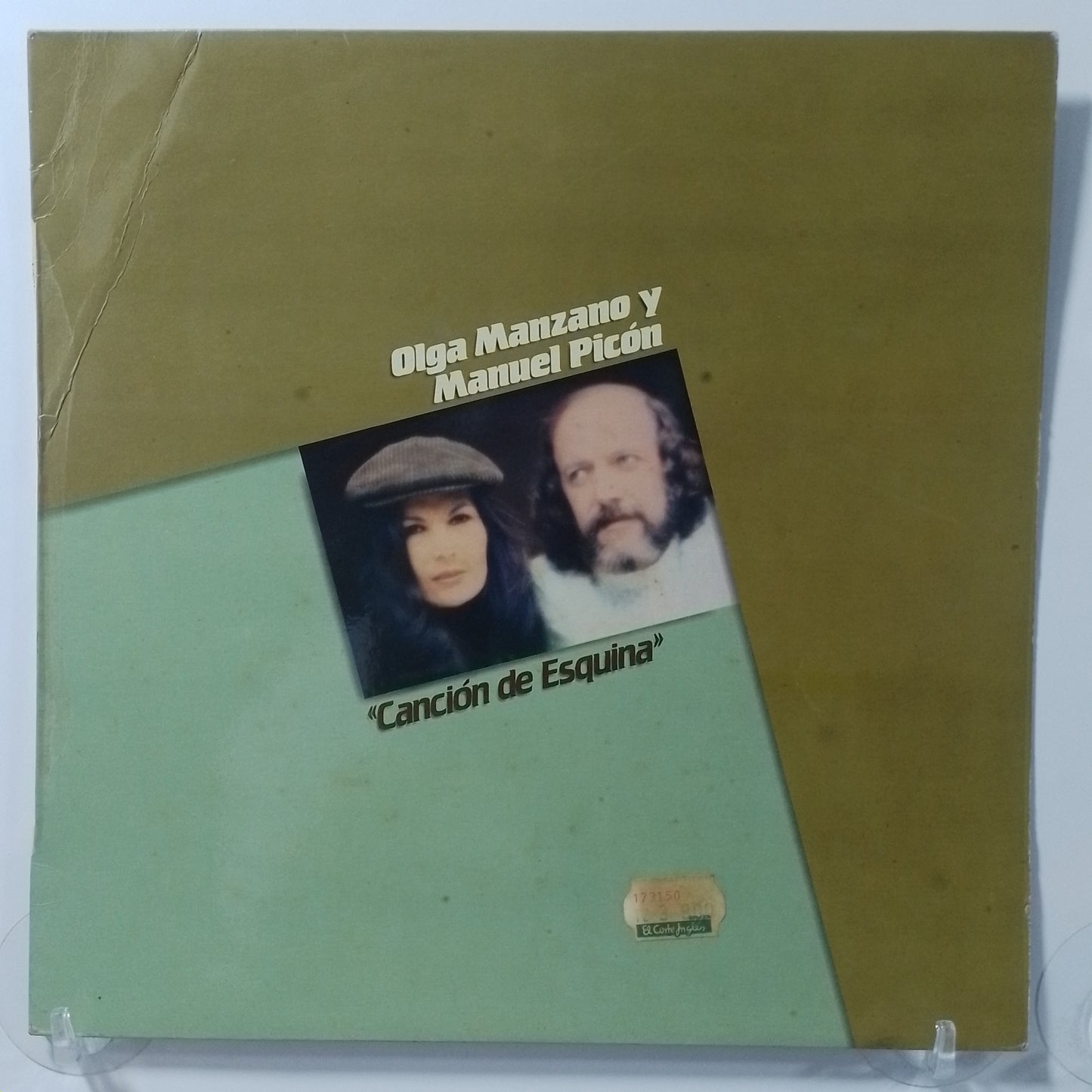 lp Olga Manzano Y Manuel Picon Cancion De Esquina made españa 1981 latin pop