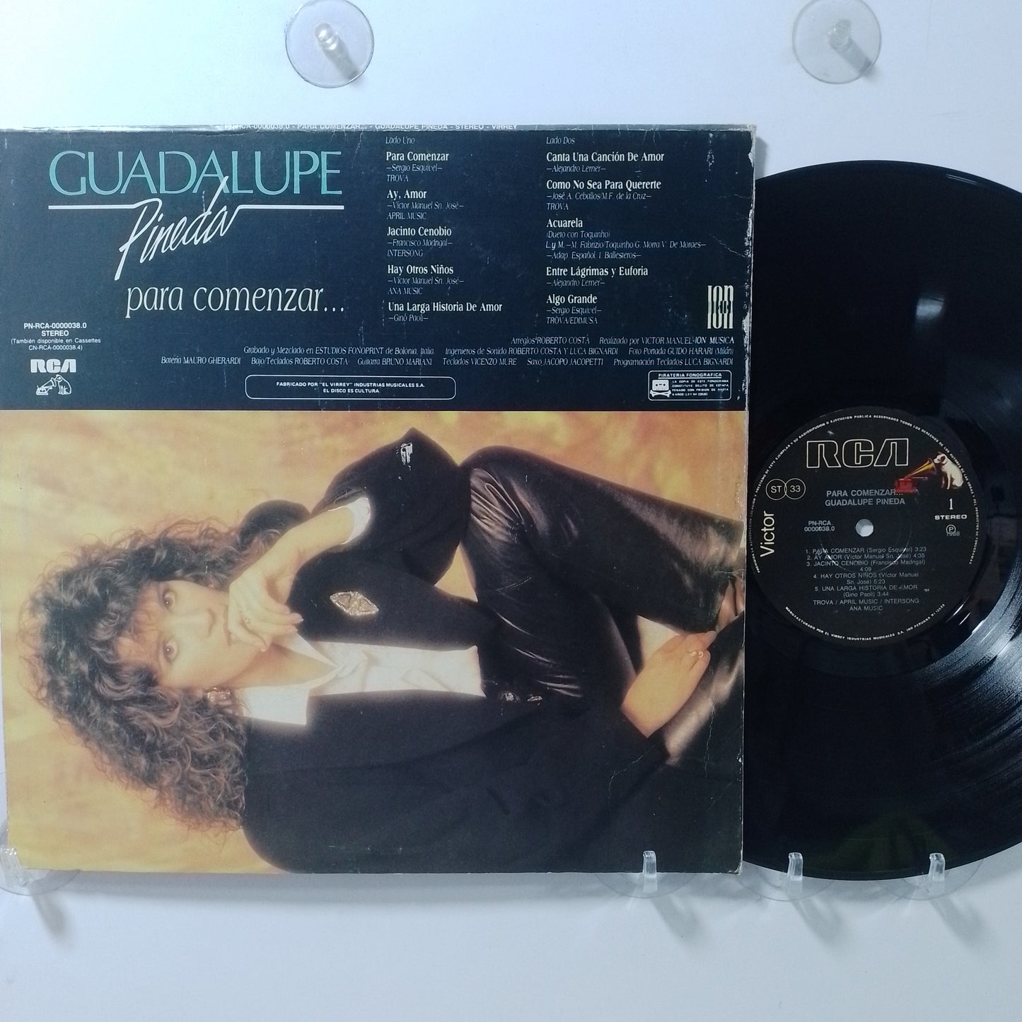 lp Guadalupe Pineda Para Comenzar made peru 1988 latin pop