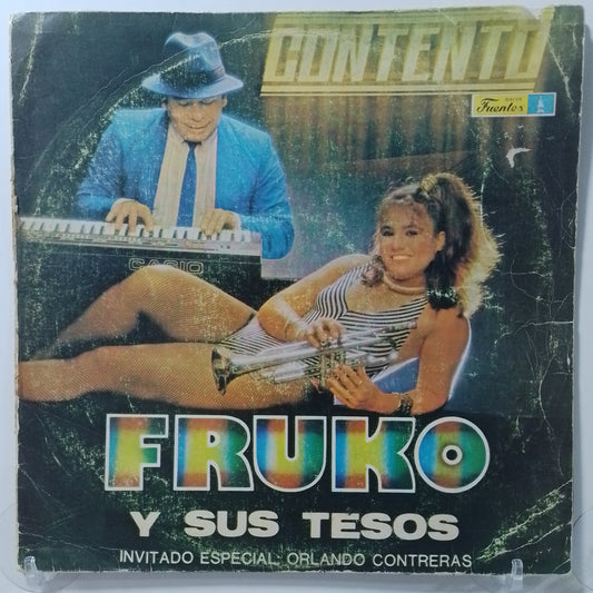 lp Fruko Y Sus Tesos Contento made peru 1987 salsa