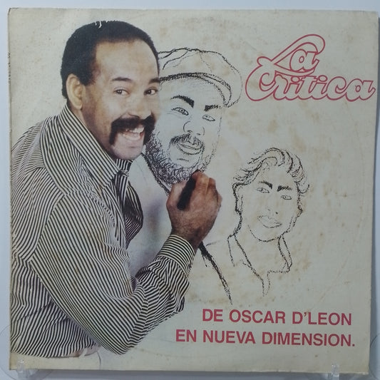 lp oscar de leon la critica made peru 1986 salsa