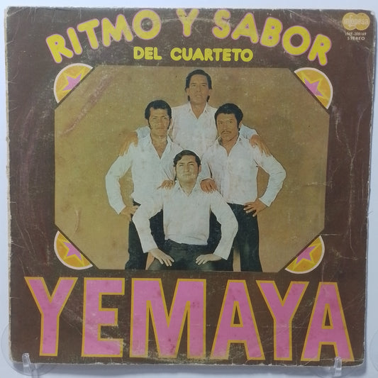 lp Cuarteto Yemaya Ritmo Y Sabor made peru 1980 son guaracha