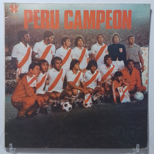lp Peru Campeon Humberto Martinez Morosini Enrique Lynch Los Chamas Varios made peru 1977 gatefold criollo deportivo folk