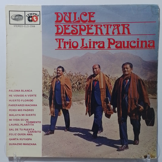 lp Trio Lira Paucina Dulce Despertar made peru 1970 huayno folk
