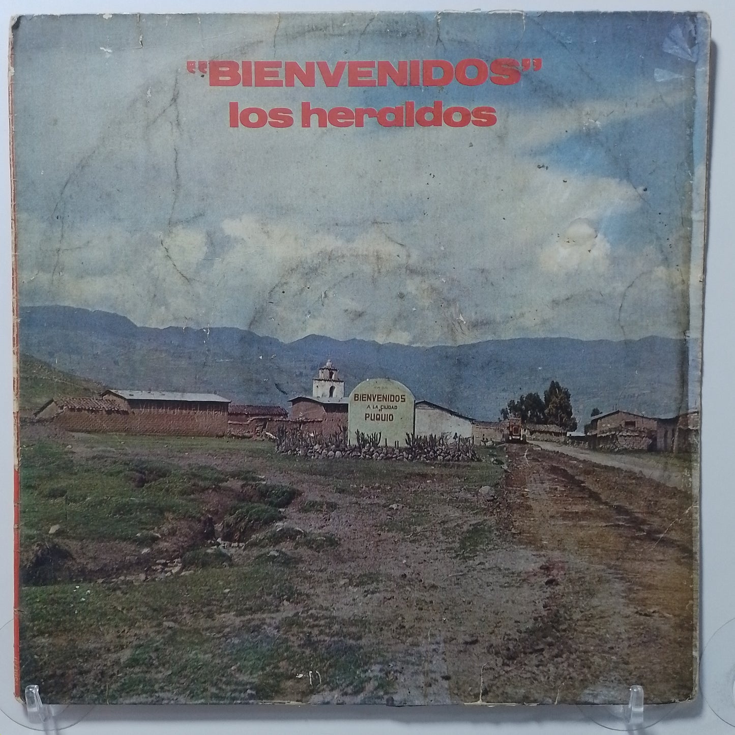 lp Los Heraldos Bienvenidos made Peru 1970 huayno folk