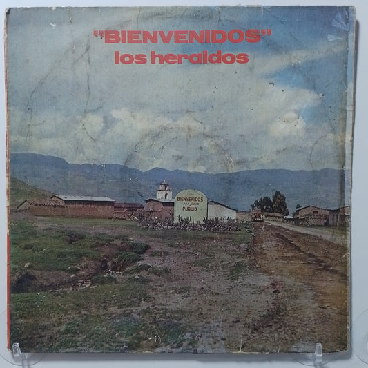 lp Los Heraldos Bienvenidos made Peru 1970 huayno folk