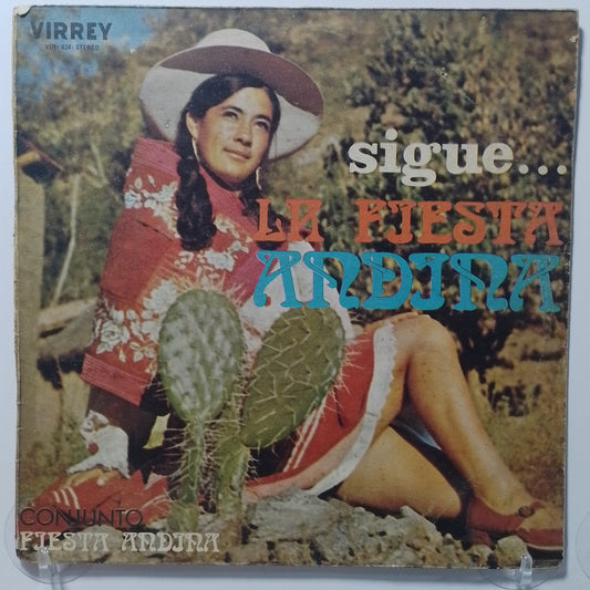 lp Conjunto Fiesta Andina Sigue La Fiesta Andina made Peru 1974 huayno folk