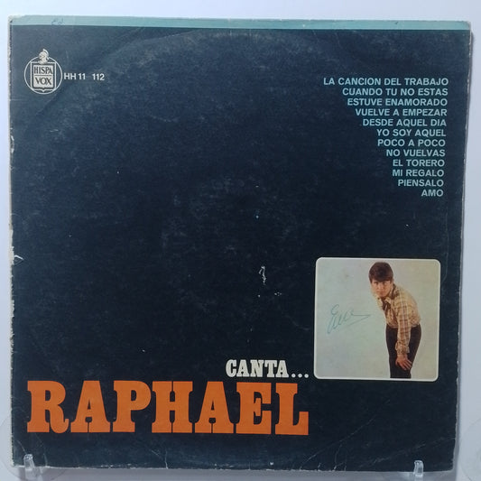 lp Raphael Canta Raphael made peru 1966 latin pop