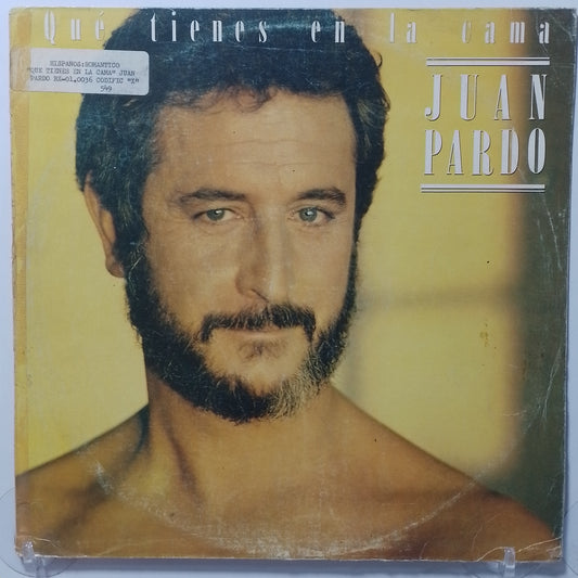 lp Juan Pardo Que Tienes En La Cama made peru 1986 latin pop