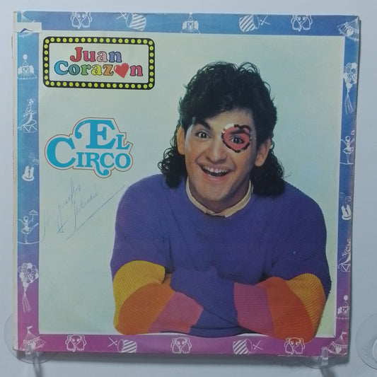lp Juan Corazon El Circo made peru 1989 promocional infantil