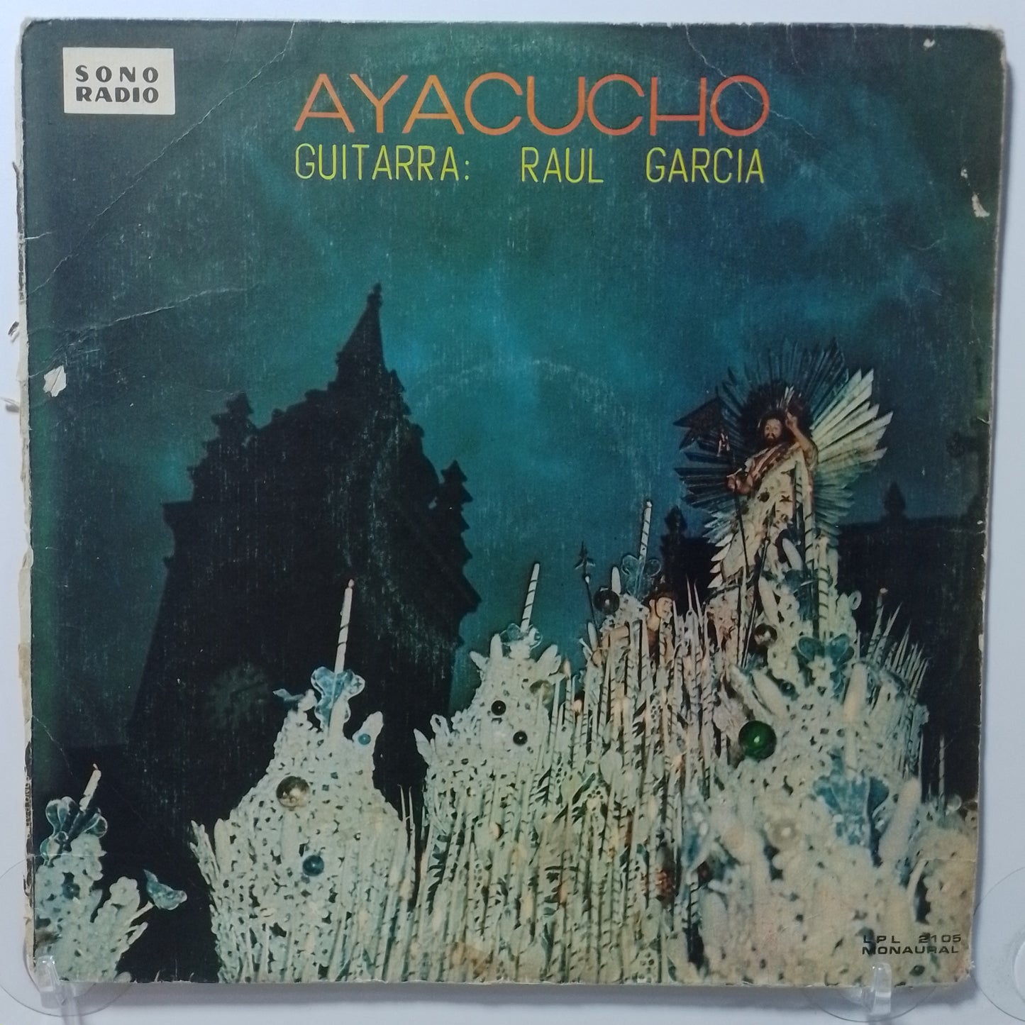 lp Raul Garcia Ayacucho made peru 1990 andean folk