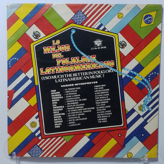 lp Lo Mejor Del Folklor Latinoamericano yawar inka los uros los bolivianos varios made peru 1980 andean folk