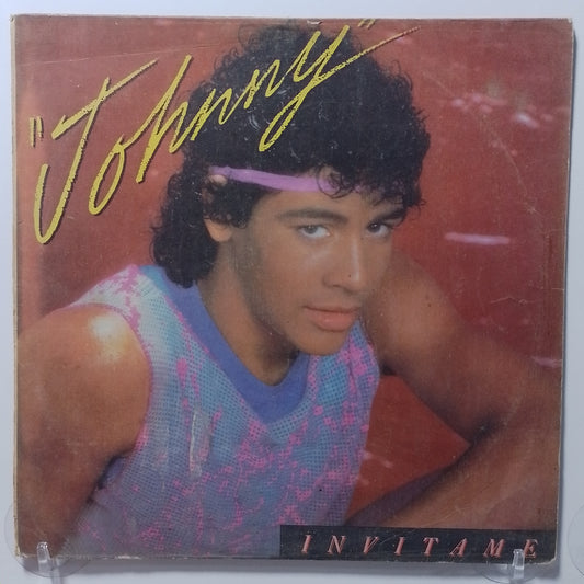 lp Johnny Lozada Invitame made peru 1984 promocional latin pop