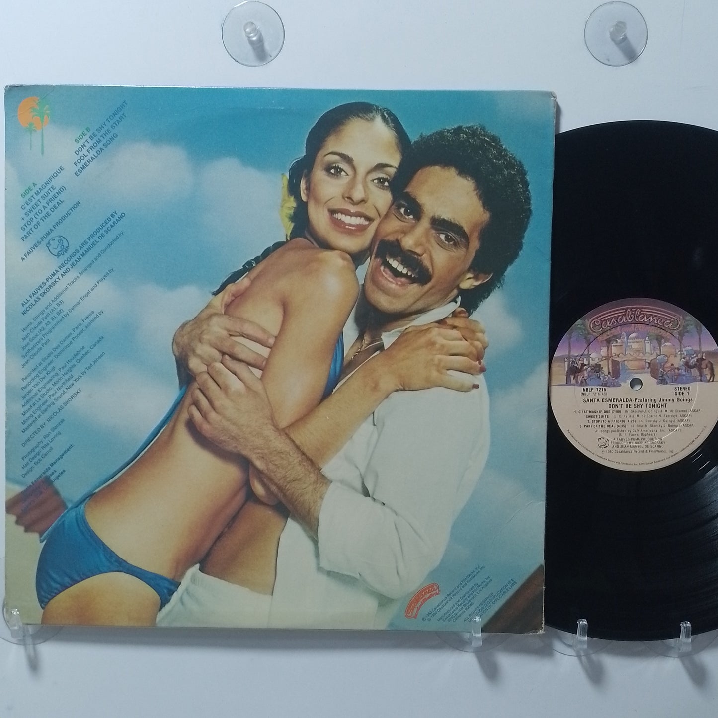 lp Santa Esmeralda Featuring Jimmy Goings Dont Be Shy Tonight made usa 1980 pop disco