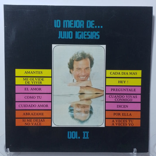 lp Julio Iglesias Lo Mejor De Julio Iglesias Vol 2 made peru 1981 latin balada