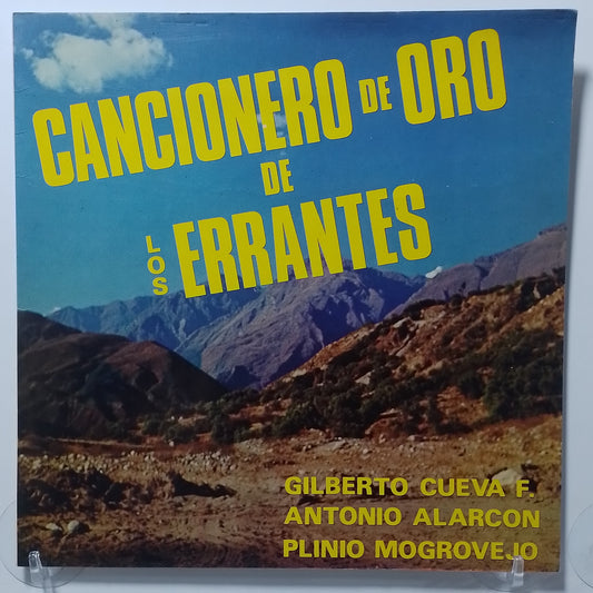 lp Los Errantes Cancionero De Oro made peru 1981 huayno folk