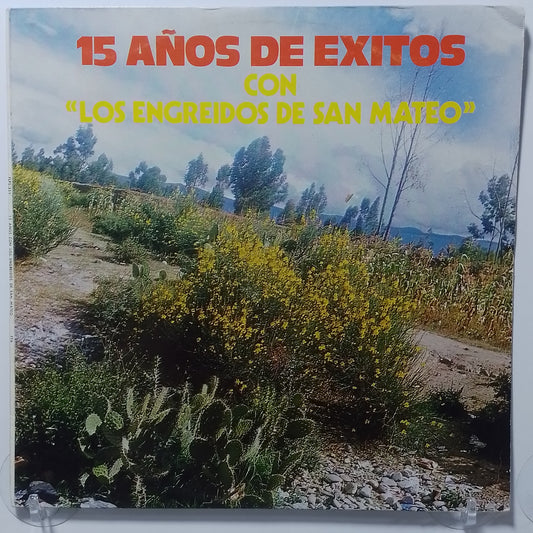 lp Los Engreidos De San Mateo 15 Años De Exitos made peru 1981 huayno folk