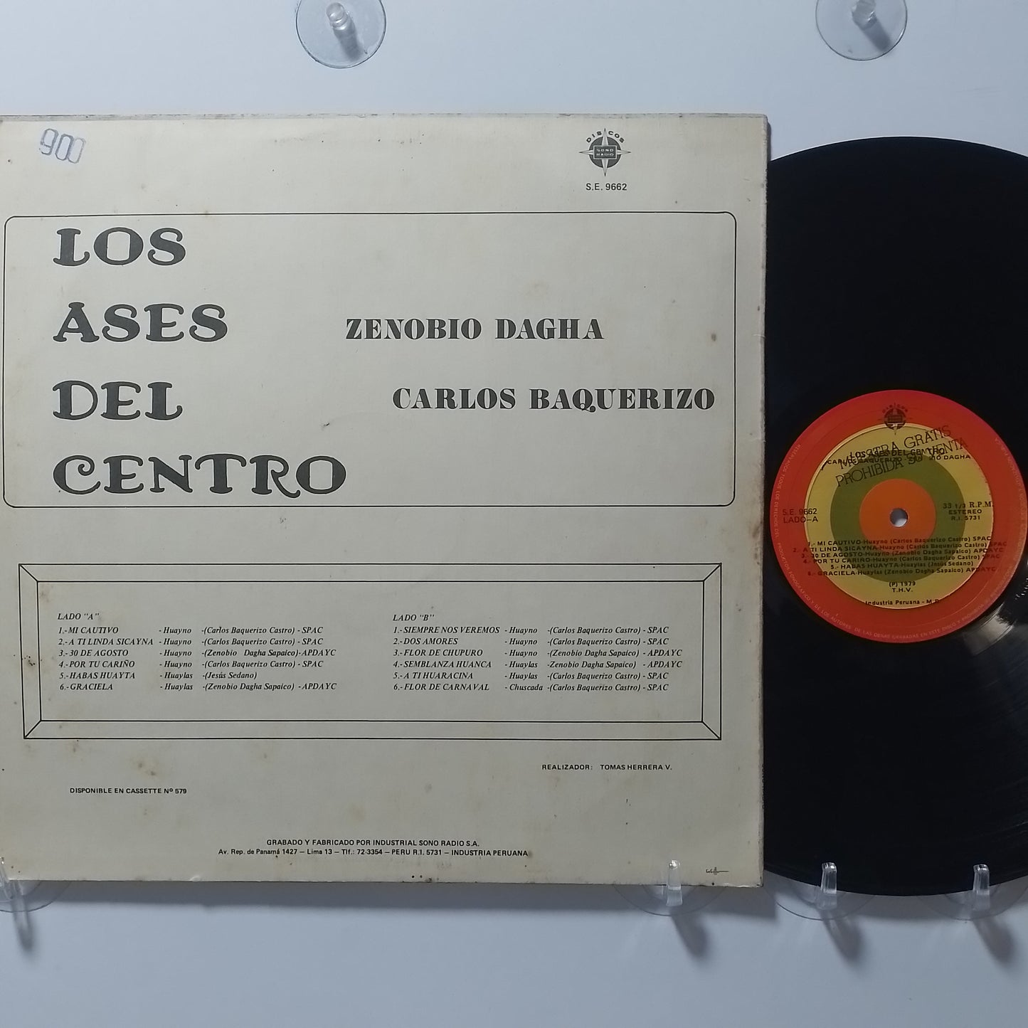 lp Los Ases Del Centro Los Ases Del Centro made peru 1979 huayno folk