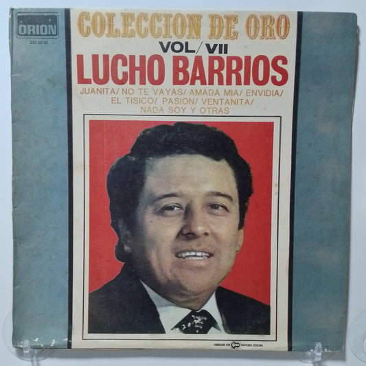 lp Lucho Barrios Coleccion De Oro Vol 7 made ecuador 1977 latin bolero