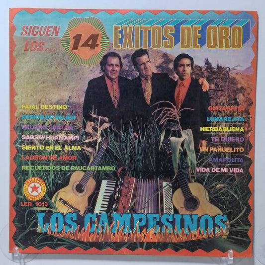 lp Los Campesinos Siguen Los 14 Exitos De Oro made peru 1970 huayno folk