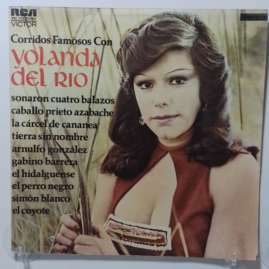 lp Yolanda Del Rio Corridos Famosos Con Yolanda Del Rio made peru 1978 ranchera folk