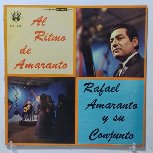 lp Rafael Amaranto Y Su Conjunto Al Ritmo De Amaranto made peru 1980 criollo folk