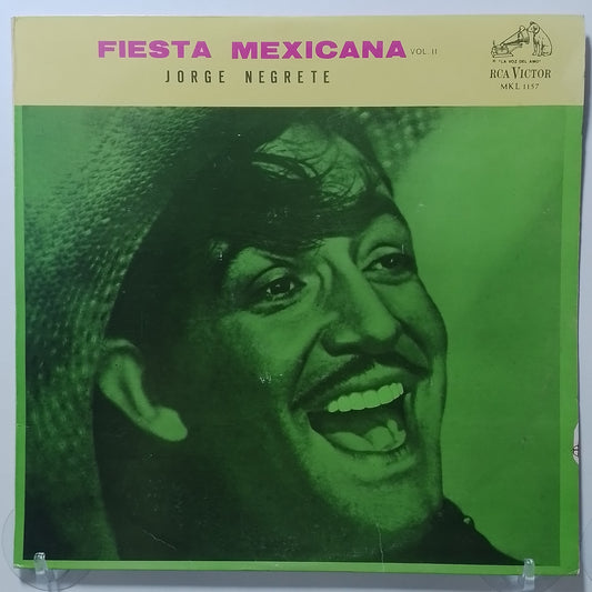 lp Jorge Negrete Fiesta Mexicana made peru 1959 folk