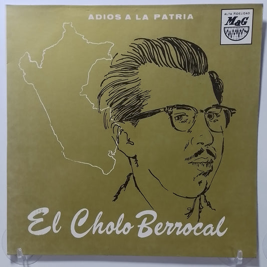 lp El Cholo Berrocal Adios A La Patria made peru 1967 folk bolero