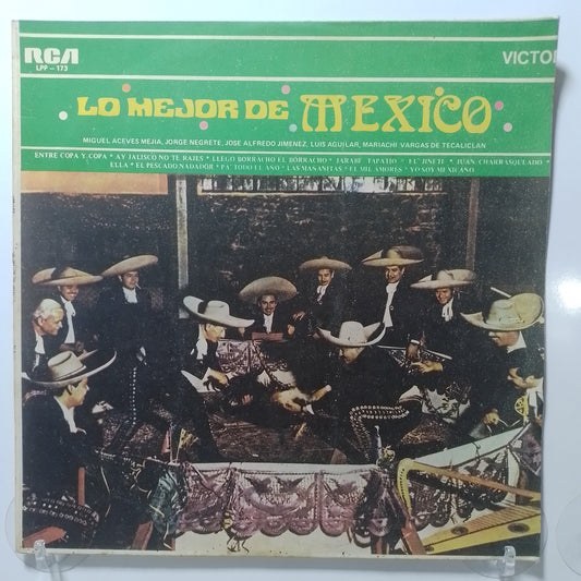lp lo mejor de mexico jorge negrete jose alfredo jimenez miguel aceves mejia varios made peru 1980 ranchera folk