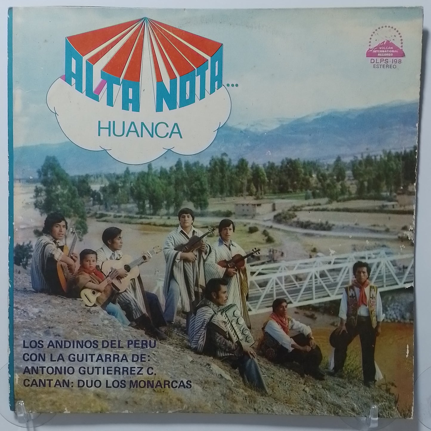 lp Los Andinos Del Peru Alta Nota Huanca made peru 1980 huayno folk