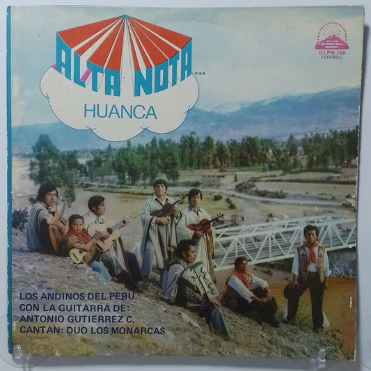 lp Los Andinos Del Peru Alta Nota Huanca made peru 1980 huayno folk