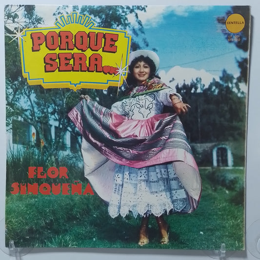 lp Flor Sinqueña porque sera made peru 1980 huayno folk